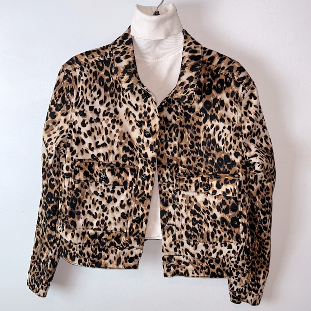 Lula Roe leopard jacket - Picture 7 of 10